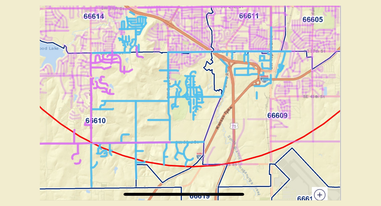 Topeka coverage map3