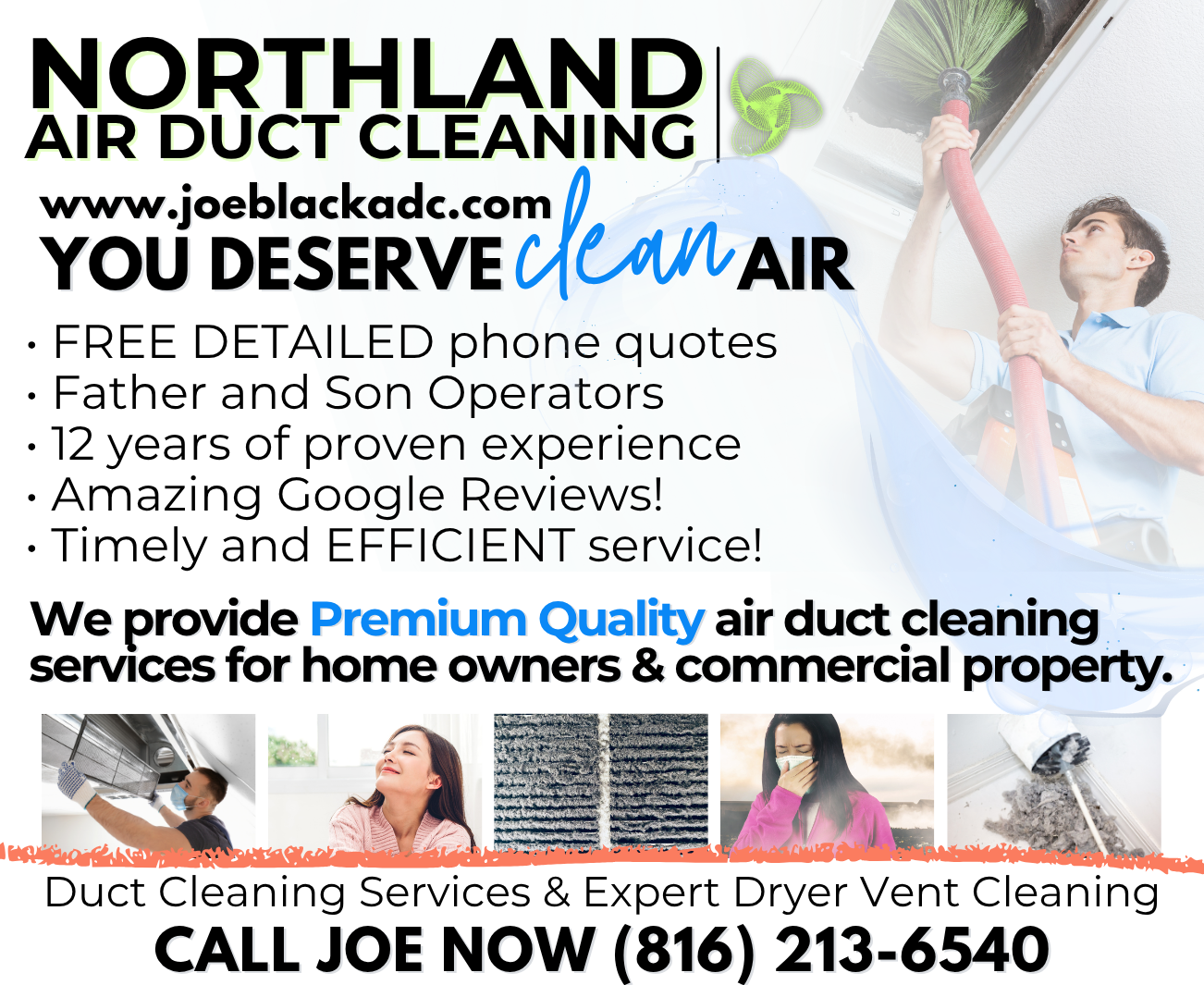 Northland Air Duct Cleaning Ad