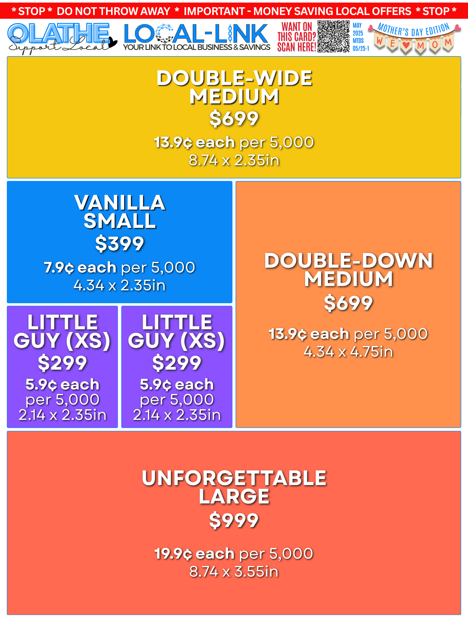 Placement Options - Back