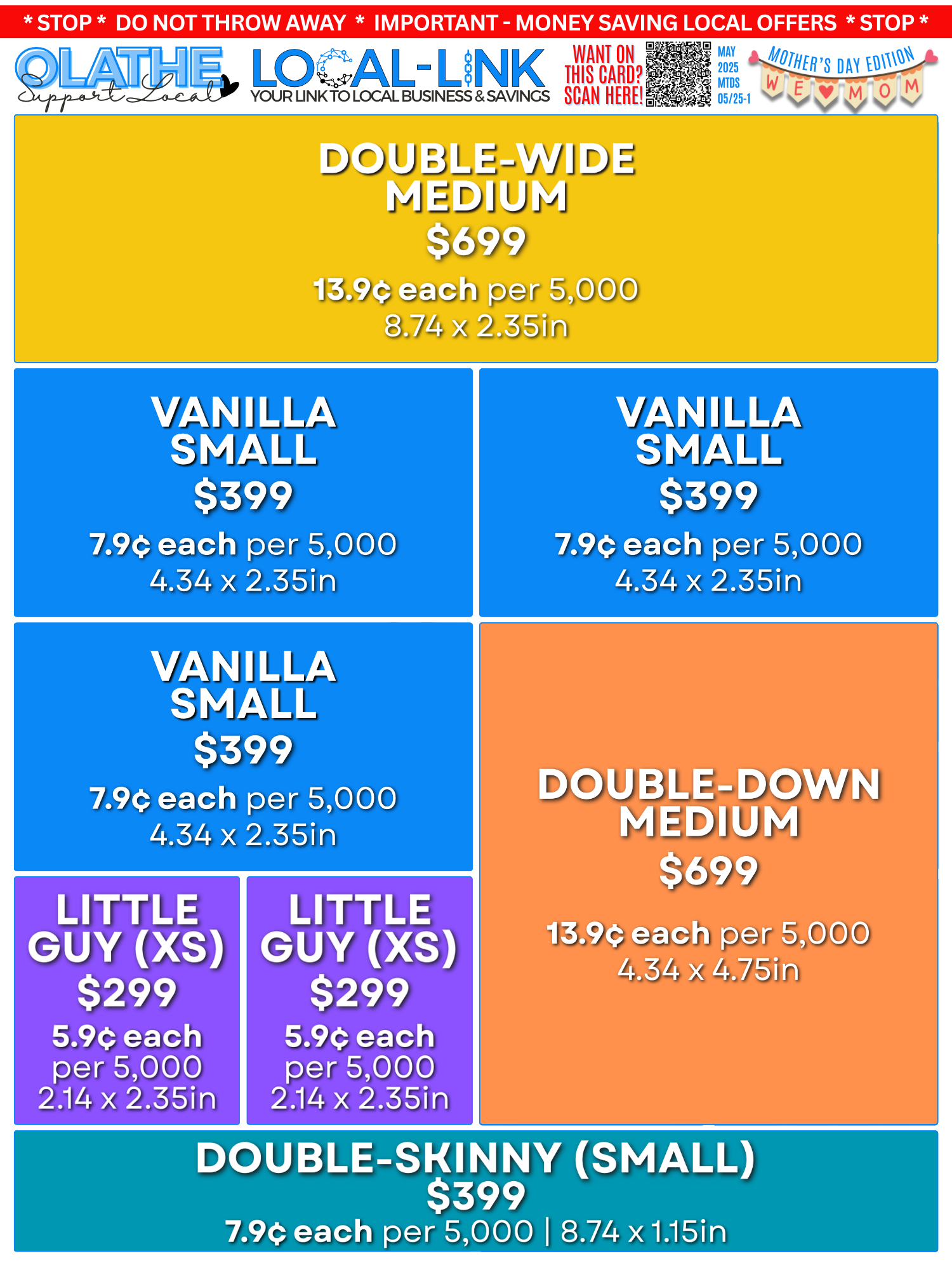 Placement Options - Back